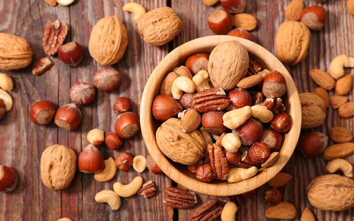 Walnut mixtures