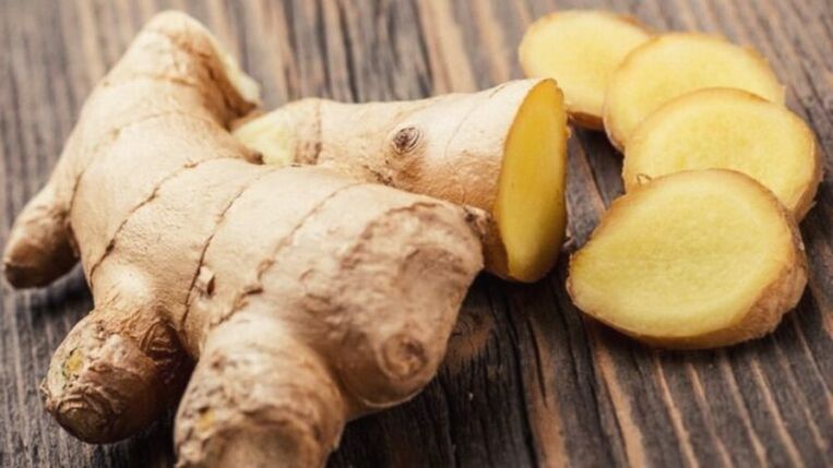 Ginger root for strength